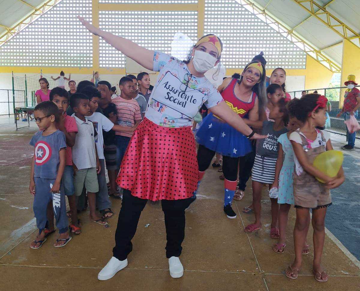 Camacã: Caravana da Alegria leva diversão para as crianças de Jacareci e Assentamento Nova Ipiranga